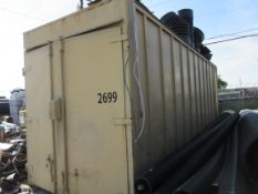STORAGE CONTAINER, 28FT X 8FT X 8FT, NO CONTENTS, OFFERED SUBJECT TO CONFIRMATION