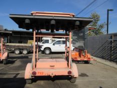SOLAR CONSTRUCTION ARROW BOARD TRAILER, NO REGISTRATION, OFFERED SUBJECT TO CONFIRMATION
