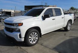 2022 CHEVY SILVERADO 1500 LTD CUSTOM, PICKUP TRUCK, CREW CAB, 2WD, 4 CYL., 2.7L DI TURBO DOHC 166