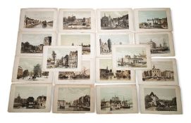 Topografie: litho's Tegenwoordige Staat Zuid-Holland