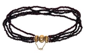 Halsketting met gouden sluiting