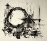 Inkttekening, Jan Montyn