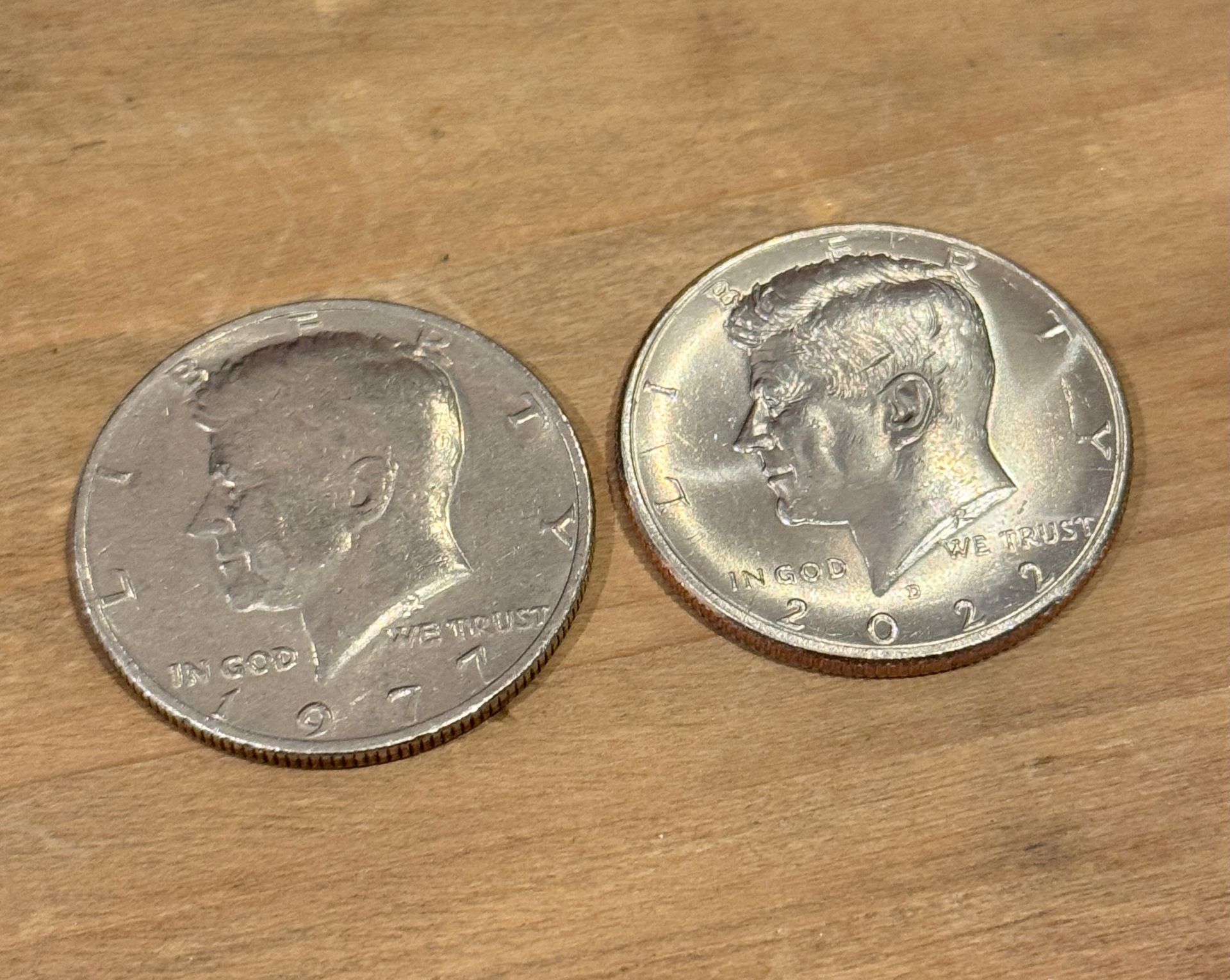 Set of 1977-2022 Kennedy Half Dollar Coins - Image 3 of 3