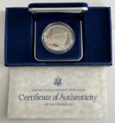 1987 US CONTITUTION SILVER DOLLAR COIN