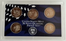 2002 UNITED STATES MINT 50 STATES QUARTERS PROOF SET