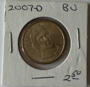 US THOMAS JEFFERSON PRESIDENTIAL DOLLAR COIN