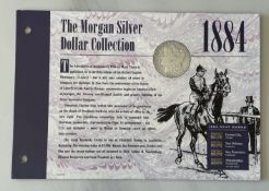 1884 THE MORGAN SILVER DOLLAR COLLECTION COIN