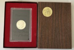 1971 U.S. PROOF EISENHOWER 40% SILVER DOLLAR IN PRESENTATION BOX