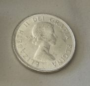 1964 CANADA CENTENIAL SILVER DOLLAR COIN