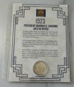 1923 US PEACE DOLLAR COLLECTION SILVER COIN