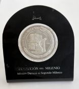 MEXICO 'SEGUNDO MILENIO' 10 PESOS SILVER PROOF COIN - 62.206G