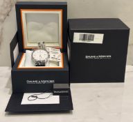 BAUME & MERCIER GENEVE 1830 STAINLESS STEEL CLASSIMA XL Q 30M NWT MENS WATCH