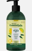 lot of 20 TropiClean Essentials Moisturizing Yuzu Fruit Dog Shampoo, 16-fl oz bottle