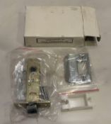 Lot of 128 Solid Brass PASSAGE Door Latch Set 2 3/8 Inch 28 degree MN 1495