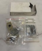 Lot of 28 Solid Brass Privacy Door Latch Set 2 3/8 Inch 28 degree MN 1495