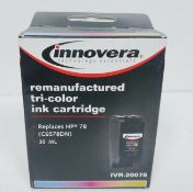 Lot of 19 Innovera Compatible Tri-Color Ink Cartridge HP 78 C6578DN IVR-20078