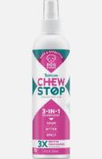 Lot of 23 TropiClean Chew Stop Dog & Home Deterrent Spray, 8-fl oz bottle