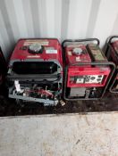 2 Honda Generators for Parts or Repair
