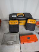 2 Fluke Testers, Tool Box, Soldering Gun and Sockets