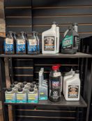 Lot of Assorted Motor Sports Oils