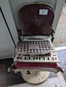 Antique Emil J. Paidar Barbers Chairs