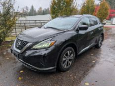 2021 Nissan Murano AWD, with Remote Start & Heated Seats. Note Ex Police Vehicle, Approx. 48,725 km