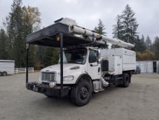 2015 Freightliner Bucket Truck w/Altec Boom, Green Waste Box, Warn Winch-Note: PTO issues cause unkn
