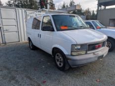2005 GMC Safari Electrical Van with Built in Cabinets, Approx. 66,071 km - VIN 1GTDM19X45B509211