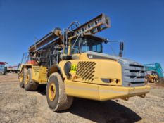 2008 VOLVO A35E ADT WITH 2014 ELGI 1100X300 COMPRESSOR & DRILL