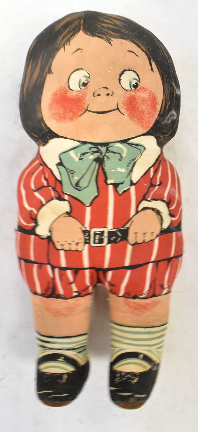 A Deans Rag Books Knock About Sheets stuffed cloth doll, with maker's ...