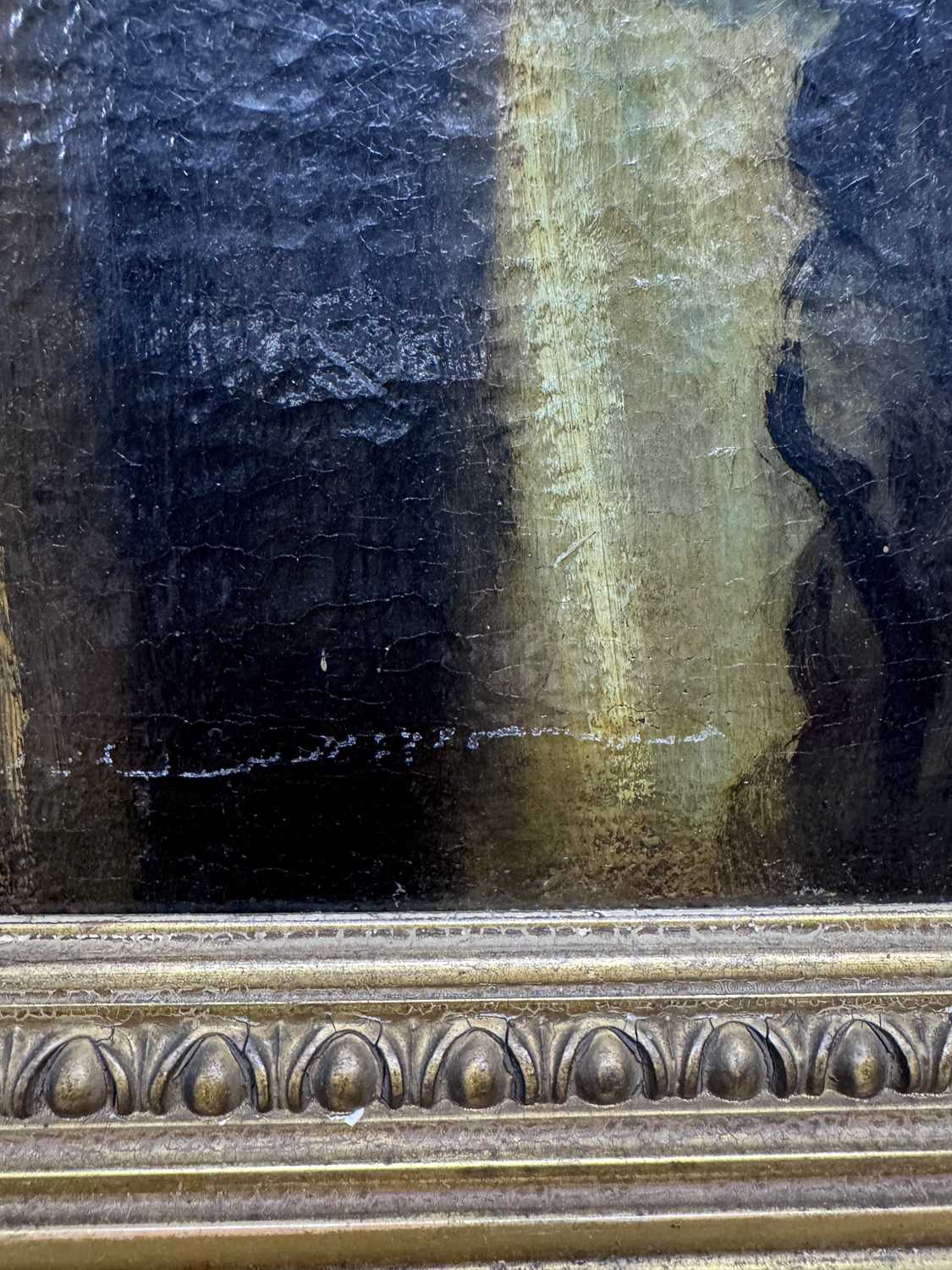 UNATTRIBUTED 18TH/19TH CENTURY BRITISH SCHOOL; oil on canvas, portrait of a lady in green - Image 2 of 7