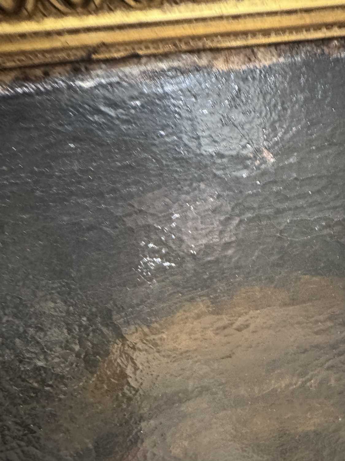 UNATTRIBUTED 18TH/19TH CENTURY BRITISH SCHOOL; oil on canvas, portrait of a lady in green - Image 5 of 7