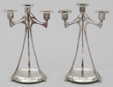 Paar Girandolen im Jugendstil