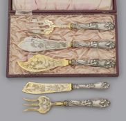 Jugendstil-Fischvorlegebesteck