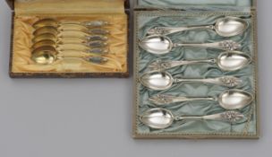 12 Jugendstillöffel