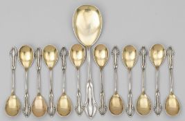 Jugendstil Eisbesteck