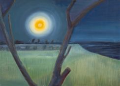 Peter Keler – Mond am Weststrand.