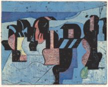 Helmut Gebhardt – Strandkörbe Komposition II.