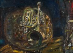 Bernhard Heisig – Alte Trompete.