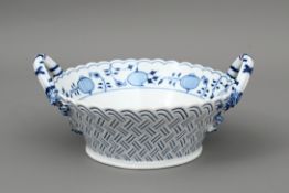 Korbschale Zwiebelmusterdekor