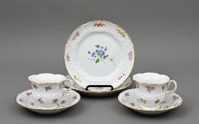 Zwei Gedecke Meissen