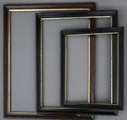 Konvolut: drei Rahmen