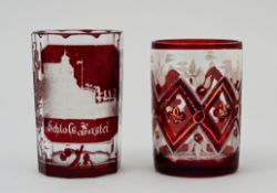 Zwei kleine Bechergläser