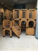 WOOD CHILDRENS PLAY HOUSE SUPPORT EQUIPMENT. Located: 185 Route 109 West Babylon NY 11704. Contact