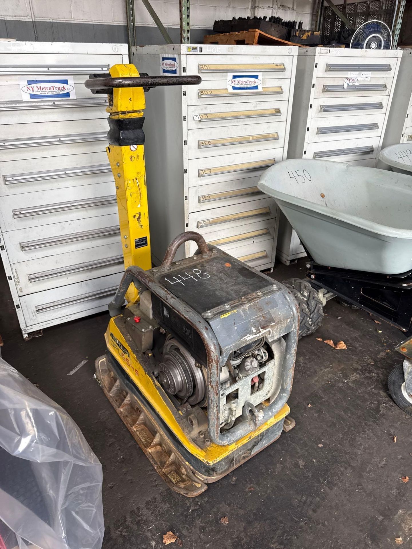 2020 WACKER DPU5545HEH REVERSIBLE PLATE COMPACTOR SUPPORT EQUIPMENT SN ...