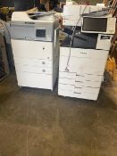 LOT OF 2 CANON COPIER MACHINES SUPPORT EQUIPMENT. Located: 185 Route 109 West Babylon NY 11704.