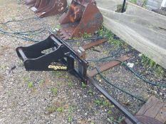 ENG CON 48IN. FORKS EXCAVATOR ATTACHMENT Located: 168 Town Line Rd, Kings Park, NY 11754. Dominic