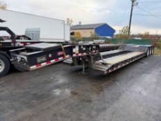 2018 WITZCO RG50 DETACHABLE GOOSENECK TRAILER VN:000202 50 ton capacity, tri-axle, 8ft. 6in. wide,