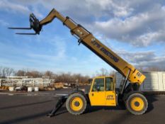 CAT 1255 TELESCOPIC FORKLIFT SN:TBN01033 4x4, powered by Cat diesel engine, equipped with EROPS,