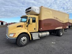 2017 KENWORTH T370 COLD PLATE MILK TRUCK VN:2NKHHJ7X3HM177692 powered by Paccar PX-9 diesel engine,